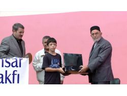 Ordu'da Namaz Kılan Gençlere Ödül Yağdı