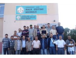 Çan'da 38 Kişi Kurban Kesim Kursunu Bitirdi