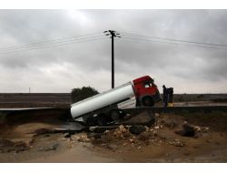 Tekirdağ'da Çöküğe Düşen Tanker Kurtarıldı (Özel)