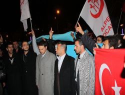 Erzurum'da Terör Saldırısına Tepki