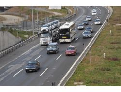 Yollarda Bayram Yoğunluğu Yaşanıyor