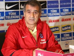 Trabzonspor'da Şenol Güneş sürprizi