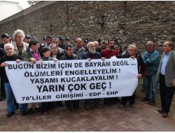 78'liler'den, Açlık Grevi Yapan Mahkumlara Destek