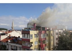 Kurban Etiyle Mangal Yaparken Çatıyı Yaktı