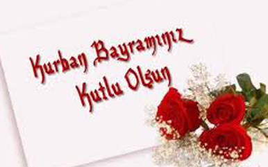 Kurban Bayramınız Kutlu Olsun!