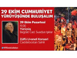 Bağdat Caddesi Cumhuriyet Yürüyüşüne Hazır