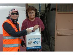 Kimse Yok Mu Aydın’da 175 Aileye Et Ulaştırdı