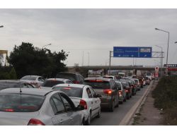 Topçular İskelesi'nde Tatil Dönüşü İzdihamı