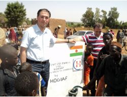 Hollandalı Türk İşadamların Nijer'de Açtırdığı Su Kuyuları Faaliyete Girdi