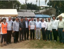 Merzifonlu İşadamları Kongo’da Kurban Eti Dağıttı