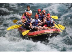 Köprülü Kanyon'da Rafting Sezonu Sona Erdi