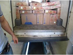 Cizre’de 160 Bin Paket Kaçak Sigara