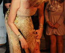 Ajda Pekkan sahnede düştü!