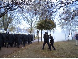 Ölüm Orucuna Destek Eyleminde Arbede