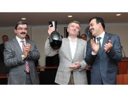 Tahir Akyürek, Ticaret Erbabına Belediye Çalışmalarını Anlattı