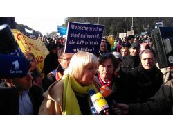 Erdoğan'ı Protesto Gösterisi Sönük Geçti