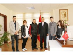 Tiyatroculardan Kültür Aş Müdürü Nalçacı'ya Ziyaret