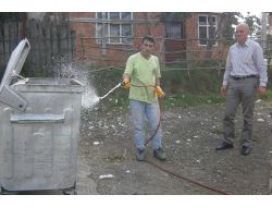 Kurban Bayramı'nın Ardından Canik'te Sokaklar Dezenfekte Edildi