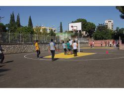 Okulların Bahçesi Sodes Projesiyle Asfaltlandı