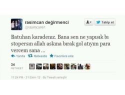 Ofspor’lu Rasimcan'ın 'Tweet'i Ortalığı Karıştırdı