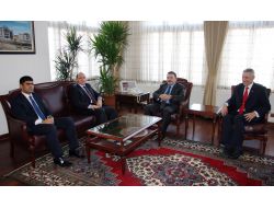 Sgk Başkanı Fatih Acar, Aksaray Valisi Altınok’u Ziyaret Etti