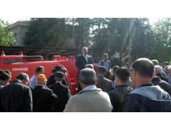 Ayaş Belediyesi'nden Orman Köylerine İtfaiye Aracı