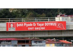 Şehit Erin İsmi Üstgeçide Verildi!