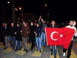 Muğla Hain Saldırıya Tepki Gösterdi