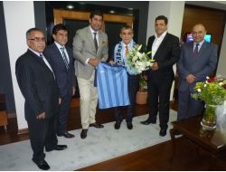 Demirspor Yönetiminden Emniyet Müdürü Gürkan'a Ziyaret