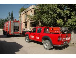 Evde Çıkan Yangın Maddi Hasara Neden Oldu