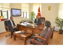 Kuşadası Belediyesi Yönetiminden Kaymakam Ayhan'a Hoşgeldin Ziyareti