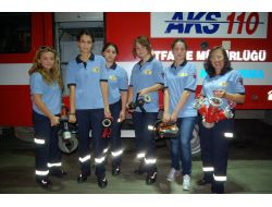 60 Yaşındaki Torun Sahibi Kadın Gönüllü İtfaiyeci Oldu