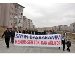 Memur Sen Toki Sakinleri Sorunlarına Çözüm Bekliyor