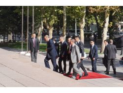 BAŞBAKAN MÜŞERREF'İ KABUL ETTİ