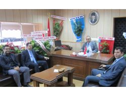 Osted Yöneticileri, Yeni Baro Başkanını Ziyaret Etti