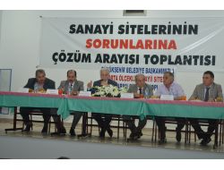 Zihni Aldırmaz Sanayi Sitesi Esnafını Dinledi