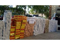 Akçadağ'da 13 Bin 480 Paket Kaçak Sigara