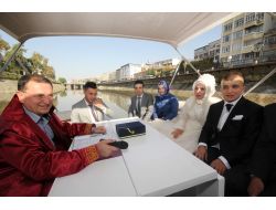 Tekne Turları Başlayan Asi Nehri'nde Nikah Heyecanı