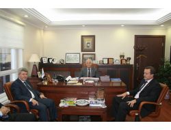 Gülsar’dan Mudanya Belediye Başkanı Aktürk’e Ziyaret