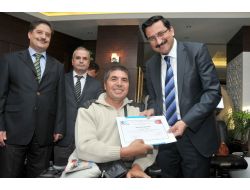 Keçiören’de Engelli Girişimciler Sertifikalarını Aldı