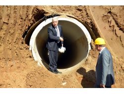 Aski’nin Yağmur Suyu Tahliye Sistemi Çalışmaları Devam Ediyor