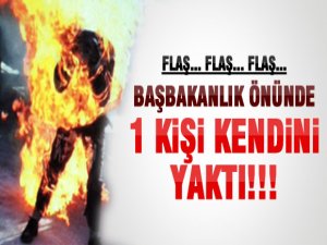 Başbakanlık önünde yine eylem