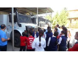 Cizreli Öğrencilerden Polise Ziyaret