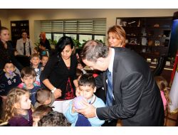 Miniklerden Başkan Kurtulan’a Ziyaret