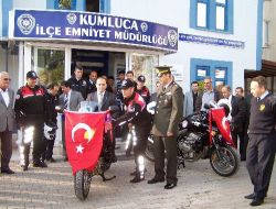 Kumluca Emniyeti'ne İki Motosiklet Alındı