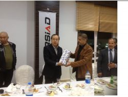 İscehisarlı Mermer Üreticileri Çin'den Gelen Heyeti Ağırladı