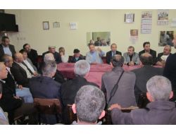 Ak Parti Teşkilatı Vatandaşın Sorununu Kıraathanede Dinliyor