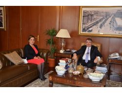 Giresun Üniversitesi Rektörü Attar, İçişleri Bakanı Şahin'i Ziyaret Etti