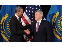 Nazarbayev Obama’ya Tebrik Mesajı Yolladı