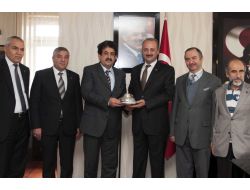 Başkan Akgül, Esnaf Temsilcilerini Kabul Etti